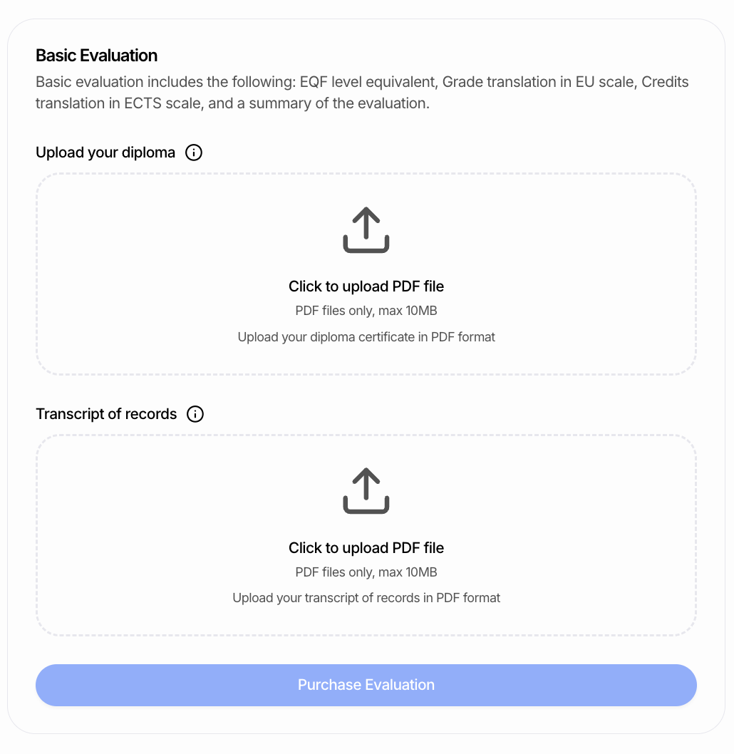 Upload Documents